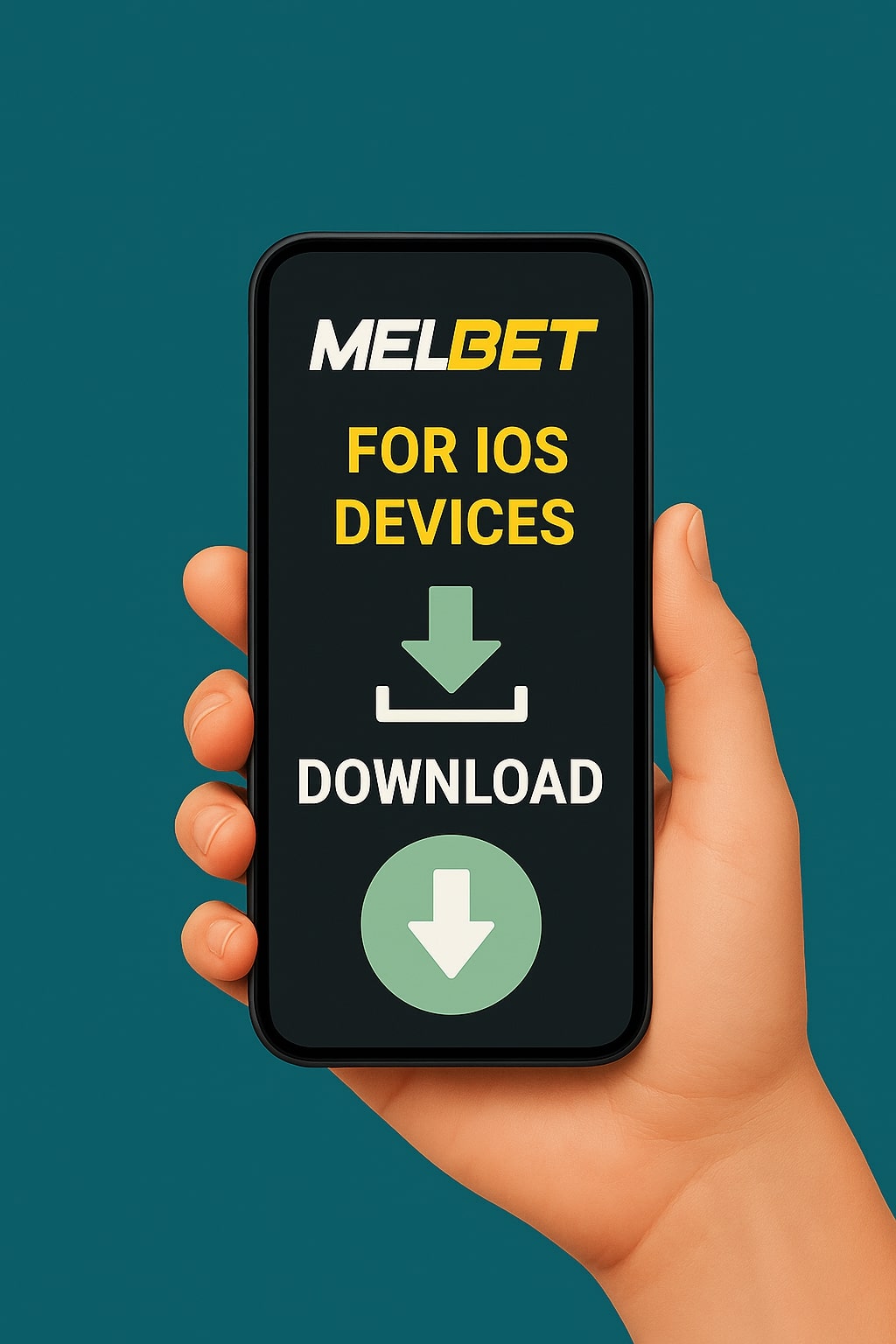 Melbet iOS download on iPhone